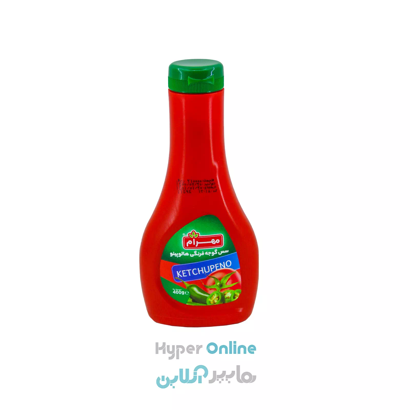 سس گوجه فرنگی هالوپینو پمپی 400 گرم مهرام